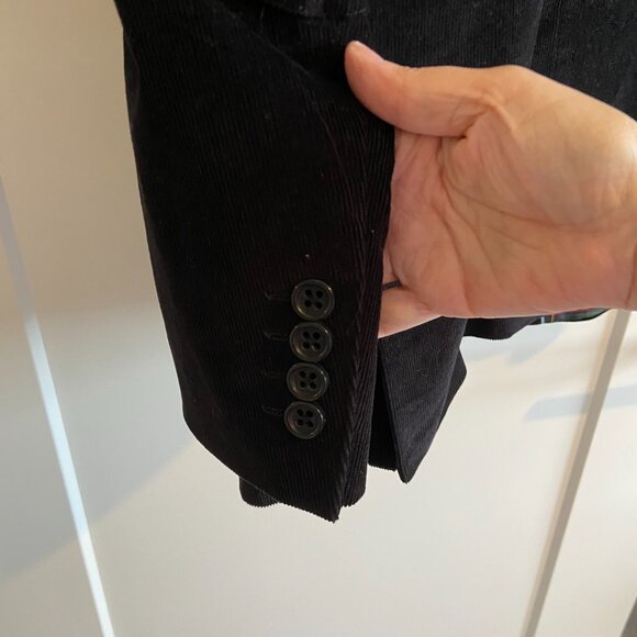U.S. Polo Assn. Men’s Black Corduroy Sport Jacket – Size 42R - Picture 7 of 7